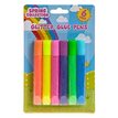 6PK PASTEL GLITTER GLUE PENS