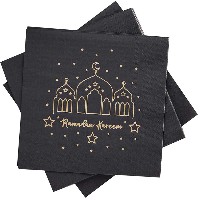16PK 33cm RAMADAN PAPER NAPKINS