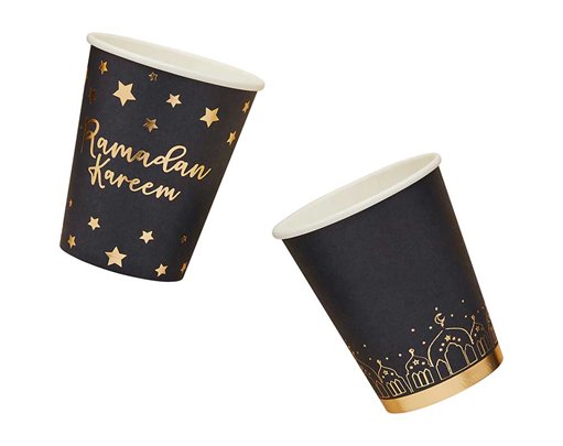 8PK RAMADAN PAPER CUPS