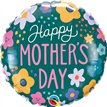 18in MOTHER'S DAY BLOSSOMS FOIL BALLOON
