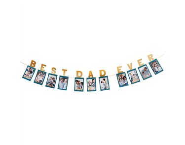 3m BEST DAD EVER PHOTO GARLAND