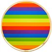 8PK RAINBOW PAPER PLATES