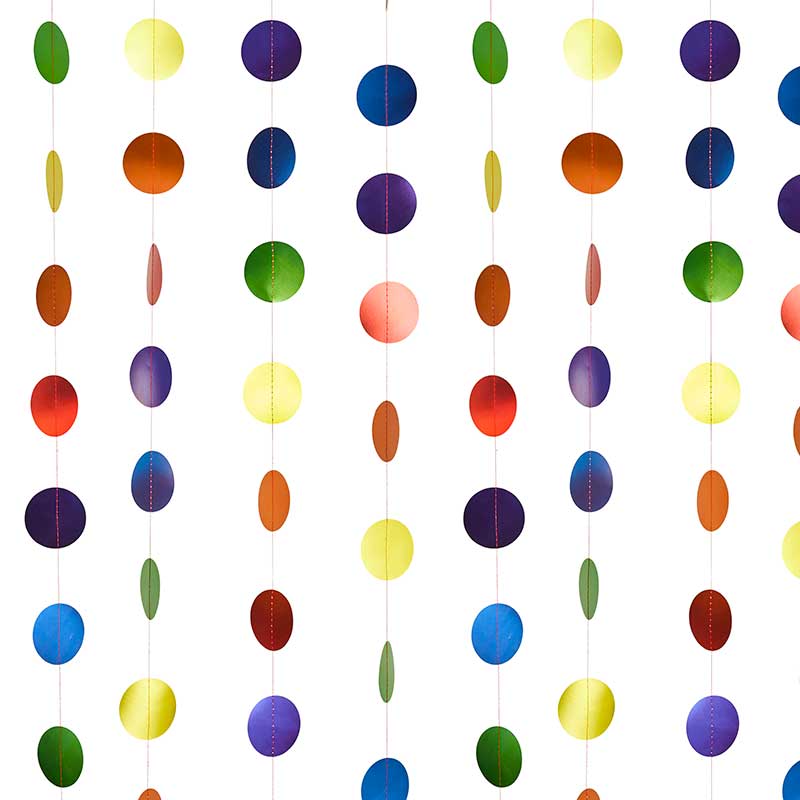 20m RAINBOW DISC BACKDROP