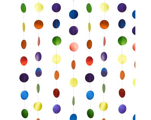 20m RAINBOW DISC BACKDROP