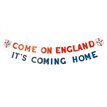 2.5m COME ON ENGLAND CARD BANNER