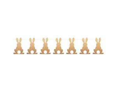 CRAFT PAPER BUNNY GARLAND