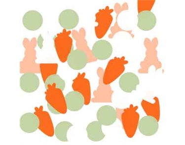 EASTER BUNNY PAPER CONFETTI