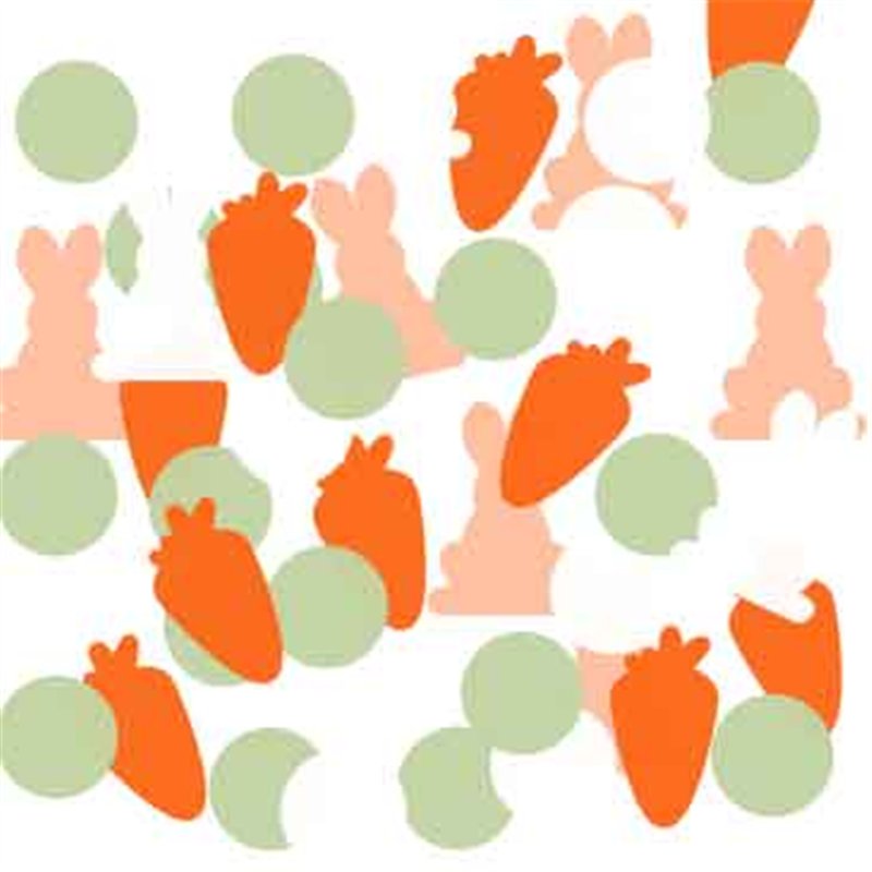 EASTER BUNNY PAPER CONFETTI