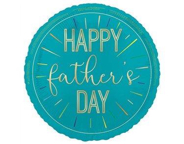 18in HAPPY FATHERS DAY FOIL BALLOON