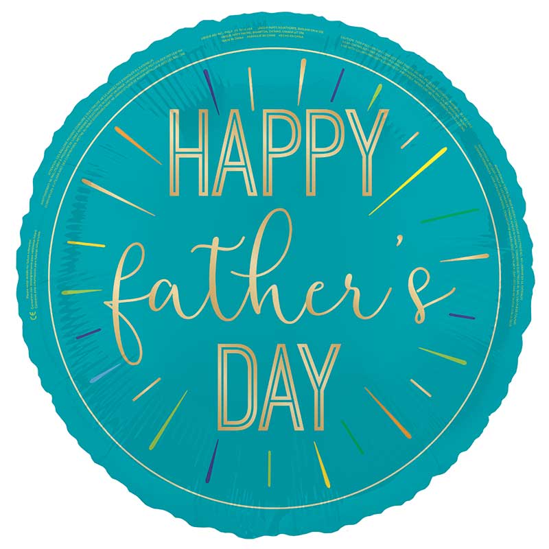 18in HAPPY FATHERS DAY FOIL BALLOON