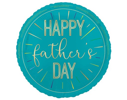 18in HAPPY FATHERS DAY FOIL BALLOON