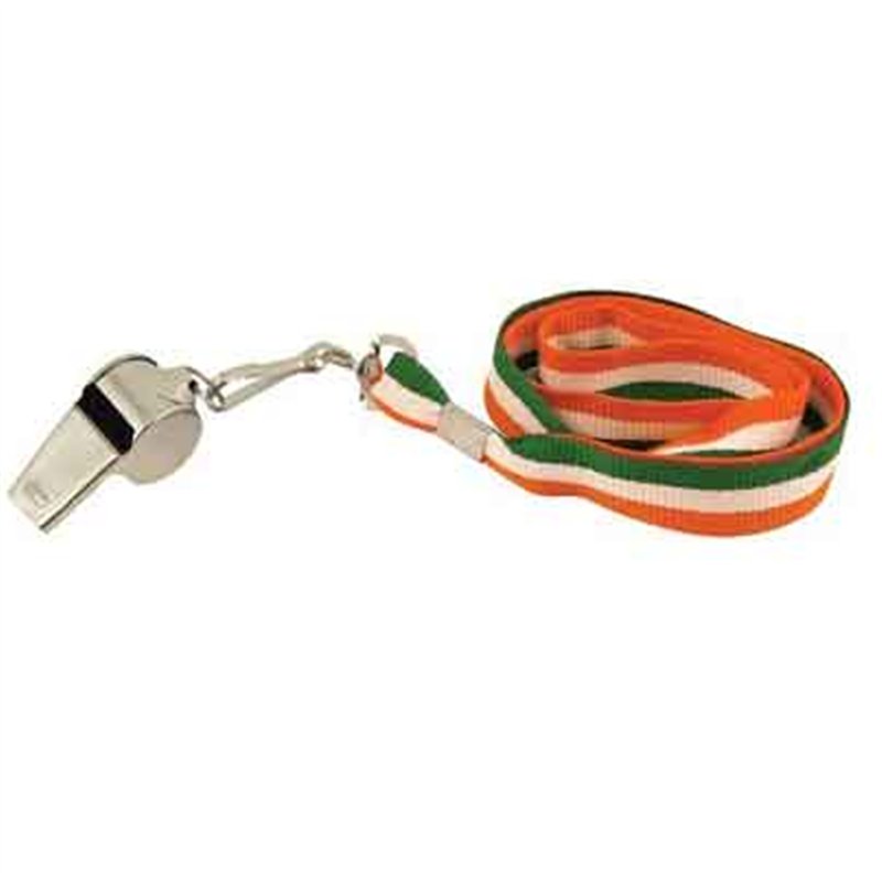 5.5cm ST ST PATRICKS DAY METAL WHISTLE 12S