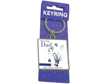 FATHERS DAY KEYRING