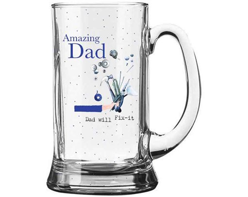 FATHERS DAY DAD TANKARD