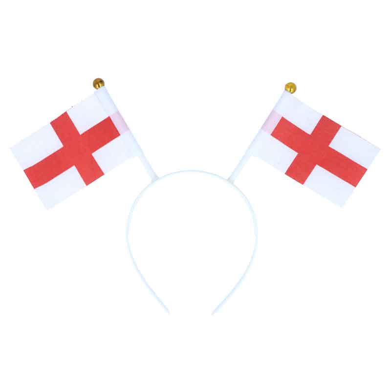 HEADBAND ST GEORGE FLAGS 9CM X 6CM