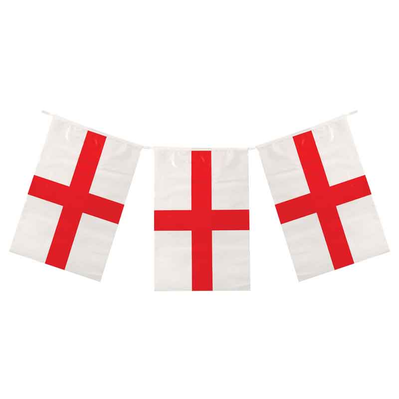 10m ST GEORGE FLAG BUNTING