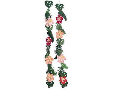 2PK TROPICAL HANGING GARLAND