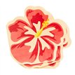 16PK TROPICAL FLOWER PAPER NAPKINS