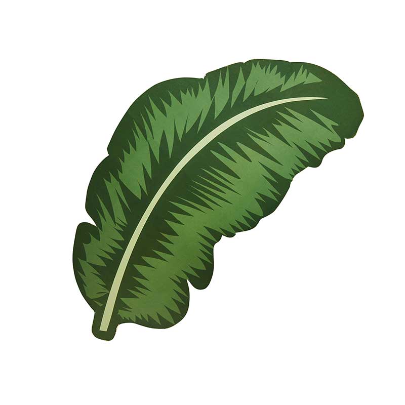 TROPICAL LEAF CARD PLATTER