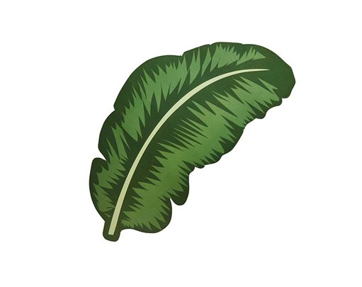 TROPICAL LEAF CARD PLATTER