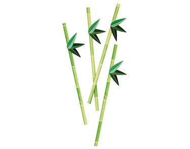 16PK TROPICAL PAPER STRAWS