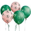 5PK 12in TROPICAL LATEX BALLOONS