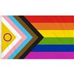 5x 3ft INTERSEX PROGRESS PRIDE FLAG