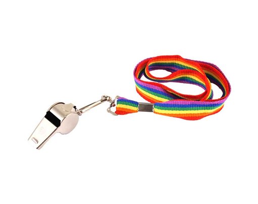 5.5cm PRIDE METAL WHISTLE 12S