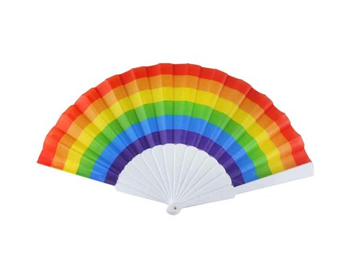 23cm FOLDING PRIDE FAN