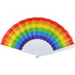 23cm FOLDING PRIDE FAN