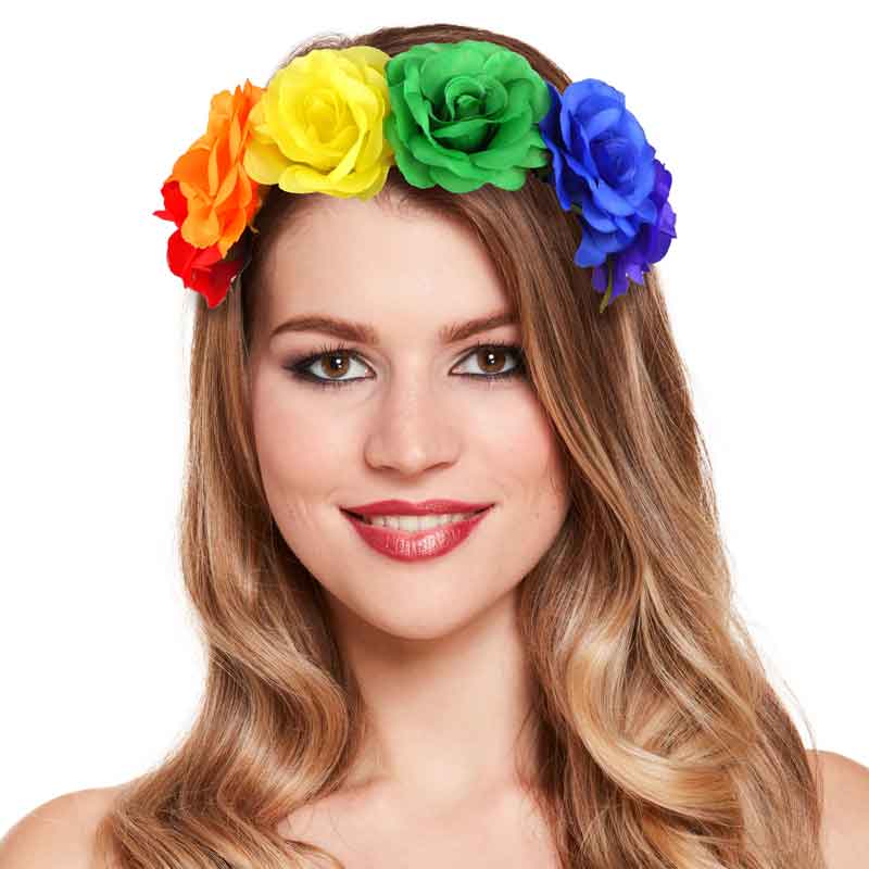 HEADBAND PRIDE WITH FLOWERS