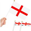 10PK ST GEORGE HAND FLAGS
