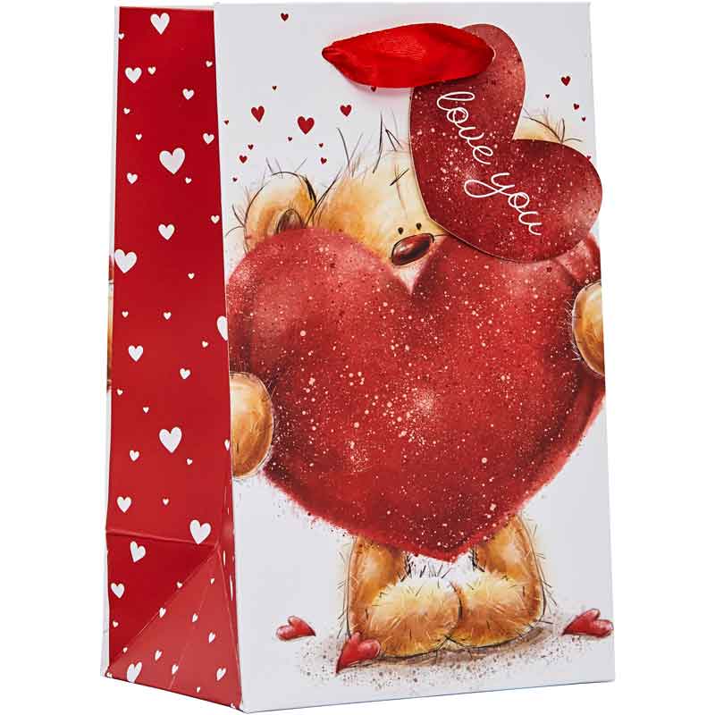 CUTE VALENTINES DAY SMALL GIFT BAG 6S