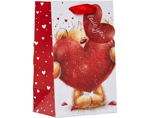 CUTE VALENTINES DAY SMALL GIFT BAG 6S