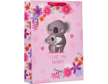 MOTHER'S DAY KOALA XLG MOTHERS DAY GIFT BAG 6S