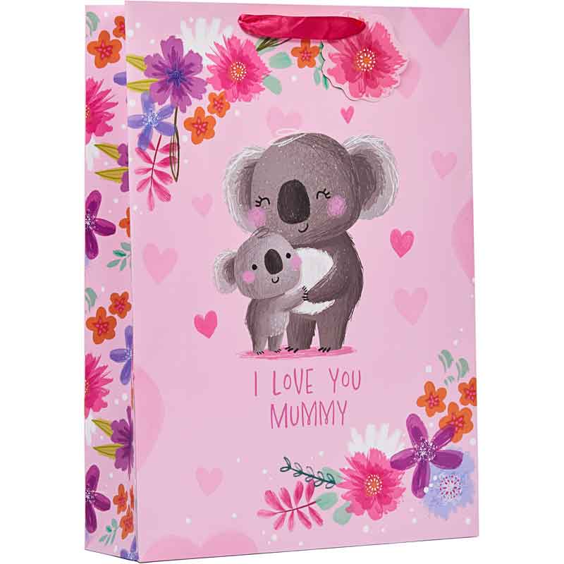 MOTHER'S DAY KOALA XLG MOTHERS DAY GIFT BAG 6S