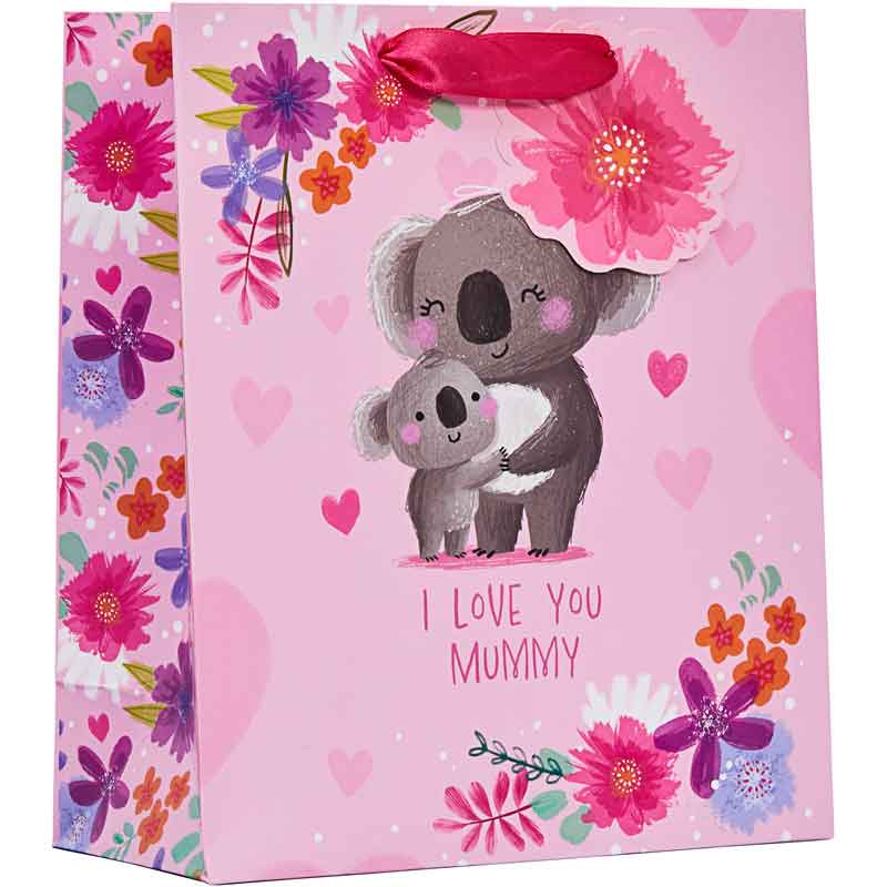 MOTHER'S DAY KOALA MEDIUM MOTHERS DAY GIFT BAG 6S