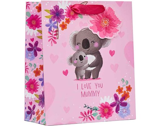MOTHER'S DAY KOALA MEDIUM MOTHERS DAY GIFT BAG 6S
