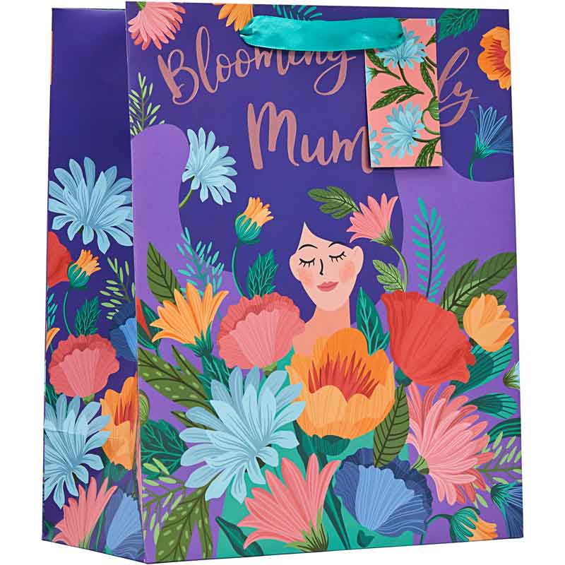 BLOOMING LOVELY MOTHERS DAY LARGE GIFT BAG 6S