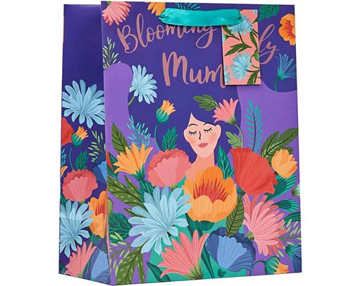 BLOOMING LOVELY MOTHERS DAY LARGE GIFT BAG 6S