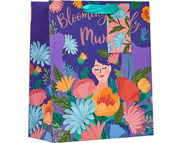 BLOOMING LOVELY MOTHERS DAY MEDIUM GIFT BAG 6S