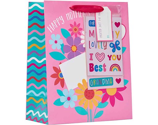 MOTHERS DAY DECORATE YOUR OWN LARGE BAG 6S