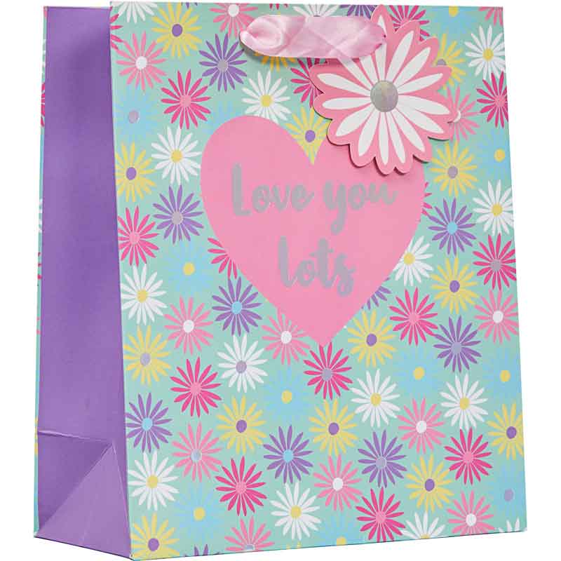 LOVE YOU LOTS MEDIUM BAG MOTHERS DAY GIFT BAG 6S