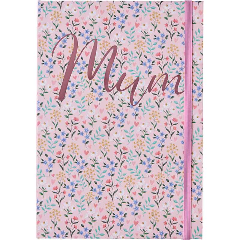 A5 MOTHERS DAY DITSY FLORAL NOTEBOOK
