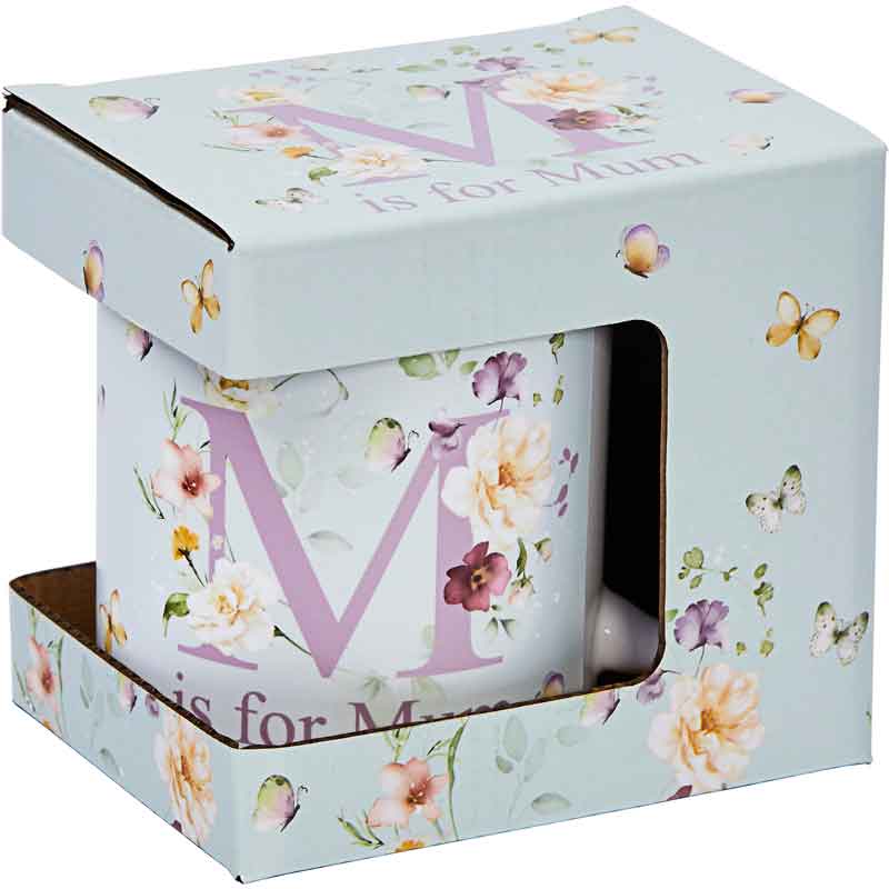 M IS FOR MUM MOTHERS DAY MUG