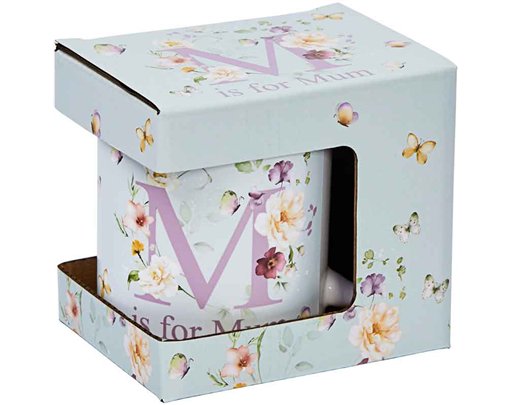 M IS FOR MUM MOTHERS DAY MUG