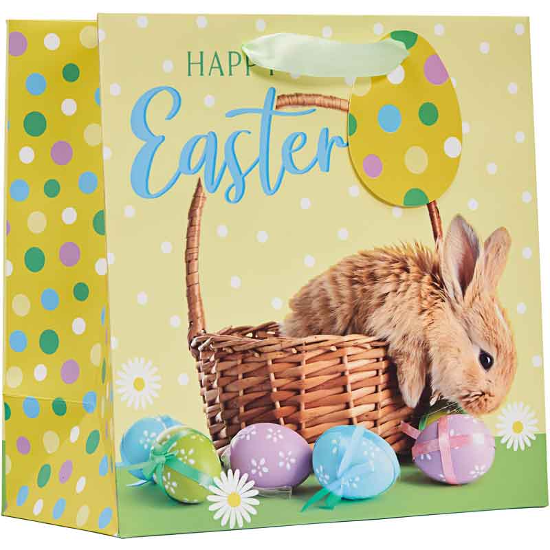EASTER BUNNY MEDIUM GIFT BAG 6S