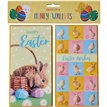 4PK EASTER CHICK BUNNY MONEY WALLETS 12S