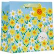EASTER DAFFODILS MEDIUM GIFT BAG 6S