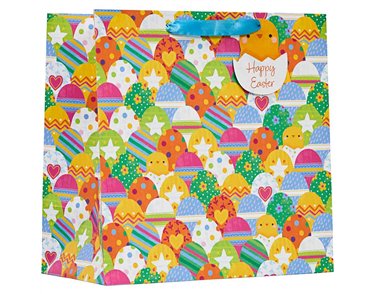 EASTER EGGS LARGE GIFT BAG 6S